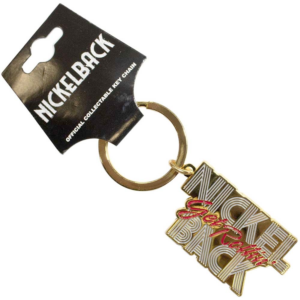 Nickelback - Get Rollin' Sleutelhanger - Goudkleurig